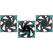 Вентилятор 120мм Iceberg Thermal IceGALE Lightning ARGB 120 мм Black 3pcs-pack ( IG12LT-B3A ) Ret