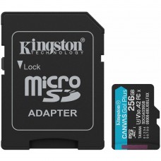 Флеш-карта 256Гб Kingston Canvas Go Plus SDXC ( SDCG4/256GB ) SD адаптер