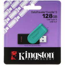 Флеш-диск USB 128Гб Kingston Data Traveler Exodia ( DTXS/128GB ) USB 3.0 Бирюзовый/Черный