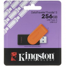 Флеш-диск USB 256Гб Kingston Data Traveler Exodia ( DTXS/256GB ) USB 3.0 Оранжевый/Черный