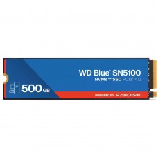 Накопитель SSD M.2 2280 PCIe NVMe 4.0 x4 500Гб Western Digital Blue SN5100 ( WDS500G5B0E )