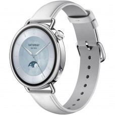 Умные часы Xiaomi Watch S4 41mm RU Leather Strap White