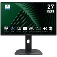 Монитор ЖК MSI PRO MP275QPG 27" Black 1ms HDMI, DisplayPort