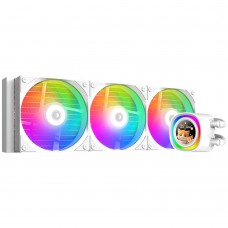 Система водяного охлаждения ID-Cooling FX360 LCD White ARGB S1150/1155/S1156/1151/1200, S1700/1851, AM4/AM5 ( FX360 LCD White )