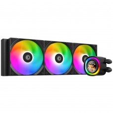 Система водяного охлаждения ID-Cooling FX360 LCD Black ARGB S1150/1155/S1156/1151/1200, S1700/1851, AM4/AM5 ( FX360 LCD )