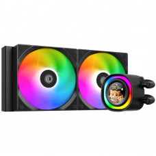 Система водяного охлаждения ID-Cooling FX240 LCD Black ARGB S1150/1155/S1156/1151/1200, S1700/1851 AM4/AM5 ( FX240 LCD )