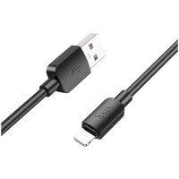 Кабель USB-A - Lightning Hoco X96 Hyper iP 1м черный
