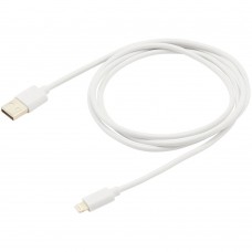 Кабель USB-A - Lightning Buro USB-IP-1.2W2A 1.2м белый