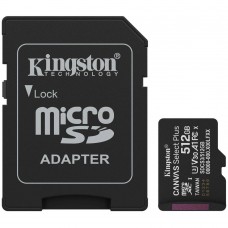Флеш-карта 512Гб Kingston Canvas Select Plus ( SDCS3/512GB ) SD адаптер Флеш-карта 512Гб Kingston Canvas Select Plus ( SDCS3/512GB ) SD адаптер