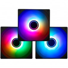 Вентилятор 120мм Thermalright TL-C12B-S V3 X3 ARGB 3pcs-pack Black Ret Вентилятор 120мм Thermalright TL-C12B-S V3 X3 ARGB 3pcs-pack Black Ret