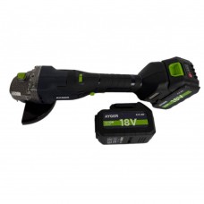 Машина углошлифовальная акк. бесщеточная AYGER AG18BL4 new Машина углошлифовальная акк. бесщеточная AYGER AG18BL4 new