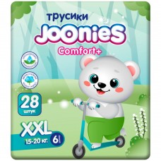 Joonies Трусики Comfort+, XXL (15-20 кг.), 28 шт. (2 упаковки)