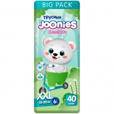 Joonies Трусики Comfort+ BIG PACK, XXL (15-20 кг.), 40 шт. (2 упаковки)