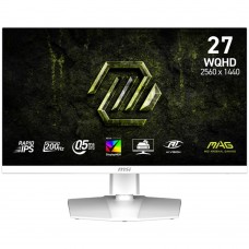 Монитор ЖК MSI MAG 274QRFW E20 27" White 0.5ms HDMI, DisplayPort, USB Type-C