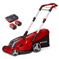 Газонокосилка акк Einhell PXC RASARRO 36/42, 2x18В,42см,6с 25-75мм,50л,2x5,2Aч,двойное ЗУ 3413272