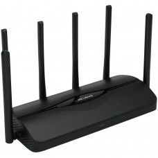 Беспроводной маршрутизатор Mercusys MR47BE, Wi-Fi 7 802.11be 9214Мбит/с, 2.4ГГц, 5ГГц, 6ГГц, 3xGLAN, 1xGWAN чёрный