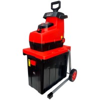 Измельчитель садовый электрический BRAIT BESH-300 (2,8кВт, ремен. редуктор, скорость 60об/мин., макс. диаметр 44мм,реверс,толкатель, контейнер 60 л) 33.02.002.069