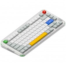 Клавиатура Nuphy Kick75 (Blush Nano Switch) Wireless RGB Tape Grey