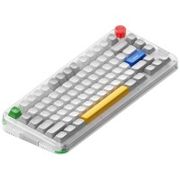 Клавиатура Nuphy Kick75 (Blush Max Switch) Wireless RGB Tape Grey