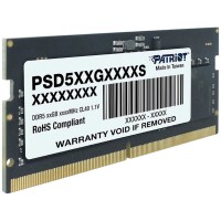 Модуль памяти SO-DIMM DDR5 32Gb 5600Mhz Patriot Memory (PSD532G56002S)