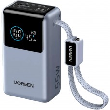 Внешний аккумулятор Ugreen PB727 (75701B) 10000mAh 55W серый