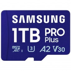 Флеш-карта microSDXC 1Tб Samsung Pro Plus, Class 10 UHS-I U3 ( MB-MD1T0SA )