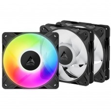 Вентилятор 120мм Arctic Cooling P12 Pro A-RGB LN PWM 3-Pack ( ACFAN00347A ) White Ret
