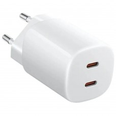 Сетевое зарядное устройство Xiaomi 45W Nano Turbo Charging Power Adapter (2-Port) 2xType-C (BHR7493EU) белое