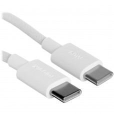 Кабель Type C - Type C 0,1m Xiaomi 3A Braided USB-C to USB-C Cable черный