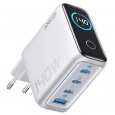 Зарядное устройство сетевое Anker 140W 3C1A LCD A2697 3хUSB-C + USB черное