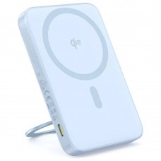 Внешний аккумулятор Baseus PicoGo Qi2 5000mAh синий Внешний аккумулятор Baseus PicoGo Qi2 5000mAh синий