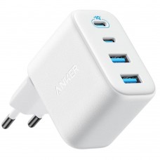 Зарядное устройство сетевое Anker Zolo A121E 50W 2xUSB + 2xUSB-C белое