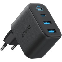 Зарядное устройство сетевое Anker Zolo A121E 50W 2xUSB + 2xUSB-C черное