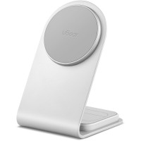Беспроводная зарядная панель uBear Stellar Dual 2 в 1 Для IPhone, Airpods, 20W Silver