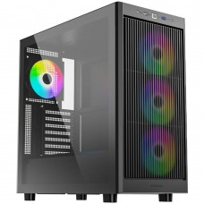 Корпус ID-Cooling Ware 510 ARGB без БП ( Ware 510 ARGB ) Black