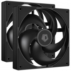 Вентилятор 140мм ID-Cooling AS-140-K Duet PWM Black Ret