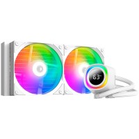 Система водяного охлаждения ID-Cooling FX240 TD White ARGB S1150/1155/S1156/1151/1200, S1700/1851/1954, AM4/AM5 ( FX240 TD White )