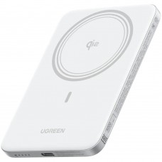 Внешний аккумулятор Ugreen PB580 (95931B) MagFlow Air Ultra-Slim Magnetic 5000mAh 15W белый