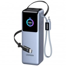 Внешний аккумулятор Ugreen PB728 (75702B) 25000mAh 200W серый
