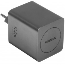 Зарядное устройство сетевое Ugreen X616 (65828) 100W 2xType C + USB, темно-серый