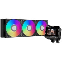Водяная система охлаждения PcCooler GT360M ARGB Display BK Black S115x/1200/1700/1851/1954, AM4/AM5 4-pin ( GT360M ARGB Display BK )