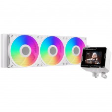 Водяная система охлаждения PcCooler GT360M ARGB Display WH White S115x/1200/1700/1851/1954, AM4/AM5 4-pin ( GT360M ARGB Display WH )