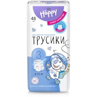 bella baby Happy Трусики Pants 3, 6-11 кг. (48 шт.)
