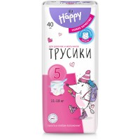 bella baby Happy Трусики Pants 5, 11-18 кг., 40 шт. (5 упаковок)