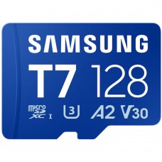 Флеш-карта microSDXC 128Гб Samsung T7, Class 10 UHS-I U3 ( MB-MB128T ) Флеш-карта microSDXC 128Гб Samsung T7, Class 10 UHS-I U3 ( MB-MB128T )