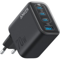 Зарядное устройство сетевое Anker Zolo A121C 70W USB + 3xUSB-C черное
