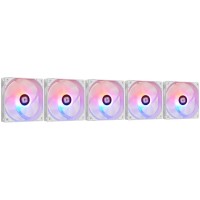 Вентилятор 120мм Thermalright TL-C12CW-S X5 ARGB 5pcs-pack White Ret