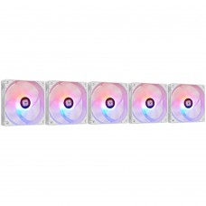 Вентилятор 120мм Thermalright TL-C12CW-S X5 ARGB 5pcs-pack White Ret