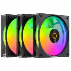 Вентилятор 120мм Ocypus Gamma F12 Elite BK ARGB 3 in 1 (3-Pack) Вентилятор 120мм Ocypus Gamma F12 Elite BK ARGB 3 in 1 (3-Pack)