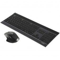 Комплект беспроводной Rapoo 9900M Wireless Black